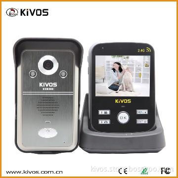 KIVOS Villa Unlock Monitor and Photograph Wireless Video Door Intercom